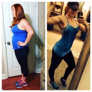 Christine, Mom of 3, is down 42 pounds after having another baby.