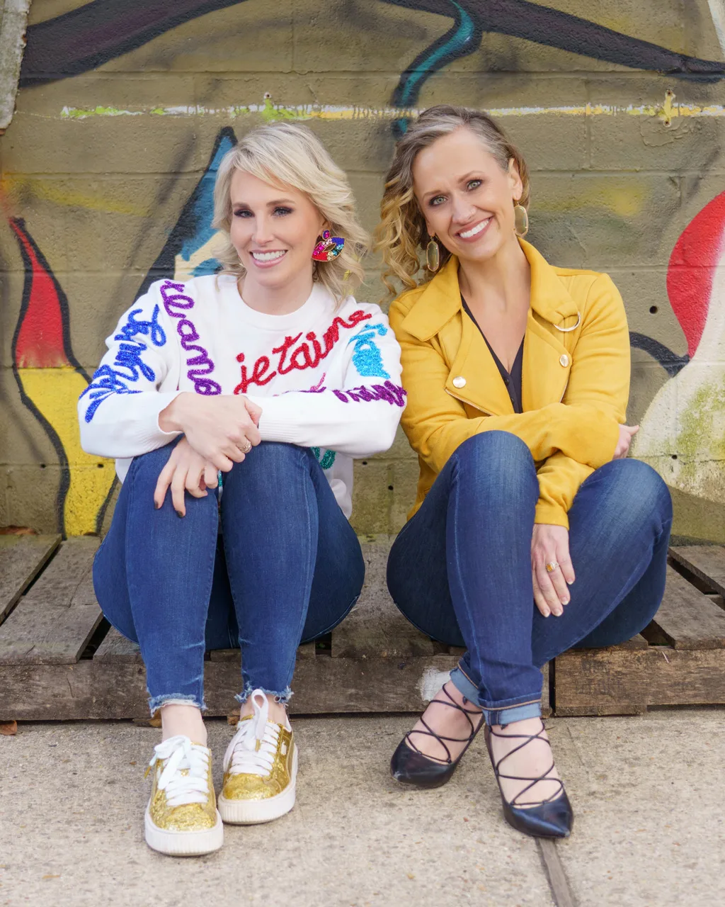 Leslie and Steph